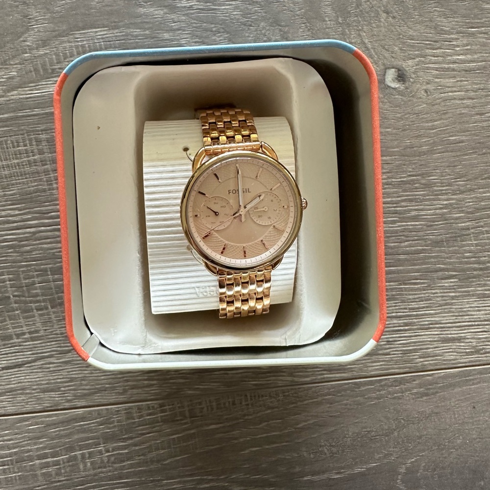 Fossil Rose Gold Watch